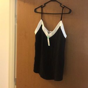 Large black and white stitch fix cami